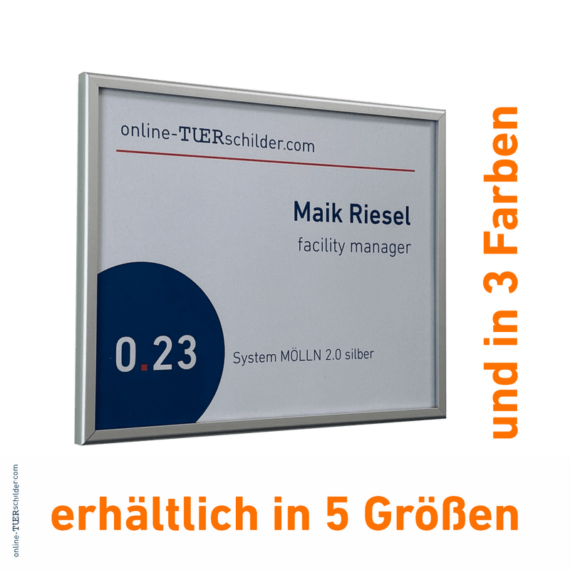 Türschilder Mölln 2.0