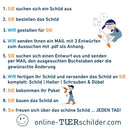 Haustürschilder Background schwarz mit Ihrem Wunschnamen (3 Entwürfe per Mail) Haustürschild Backround schwarz online-tuerschilder.com 